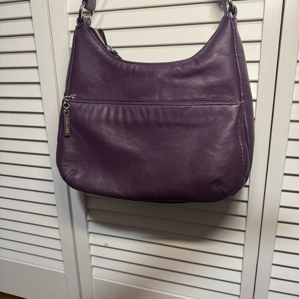 Giani Bernini Deep Purple Shoulder Bag